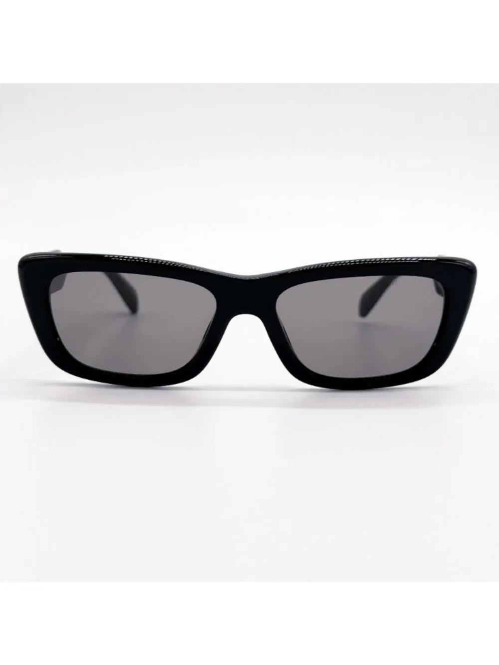 New Miu Miu MUB12S 16K80Q Black Cat Eye Sunglasses SMU B12